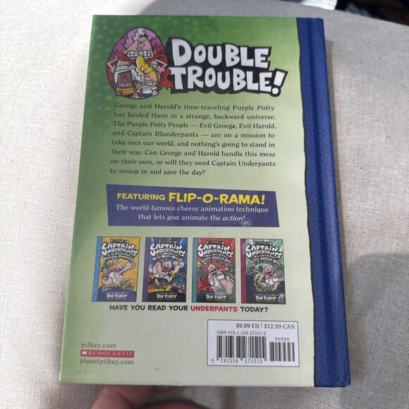 Captain Underpants and the Preposterous Plight of the Purple Potty People: - NEW - Picture 7 of 7